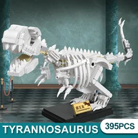 jiestar creative expert ideas dinosaur tyrannosaurus rex blocks building bricks sets dragon toys for children kids boys gifts