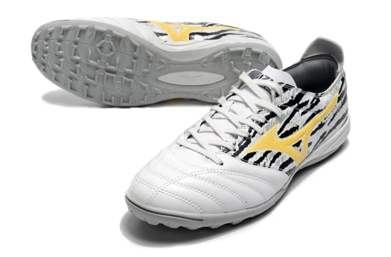 Authentic Mizuno Creation MORELIA NEO III PRO AS Men's Shoes Sneakers Mizuno Outdoor Sports Shoes White/Yellow Size Eur 40-45