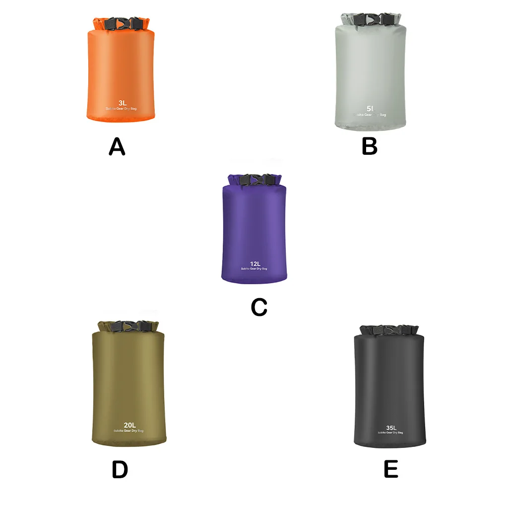 

Dry Bag Waterproof Stuff Sacks Clothes Storage Pack Boating Sports