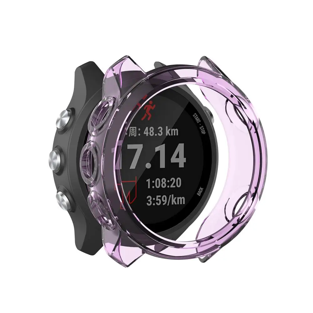 Фото Защитный чехол для Garmin Forerunner 45 Swim2, Ультратонкий защитный чехол из ТПУ для смарт-часов Garmin Forerunner 45 S, продажа №3