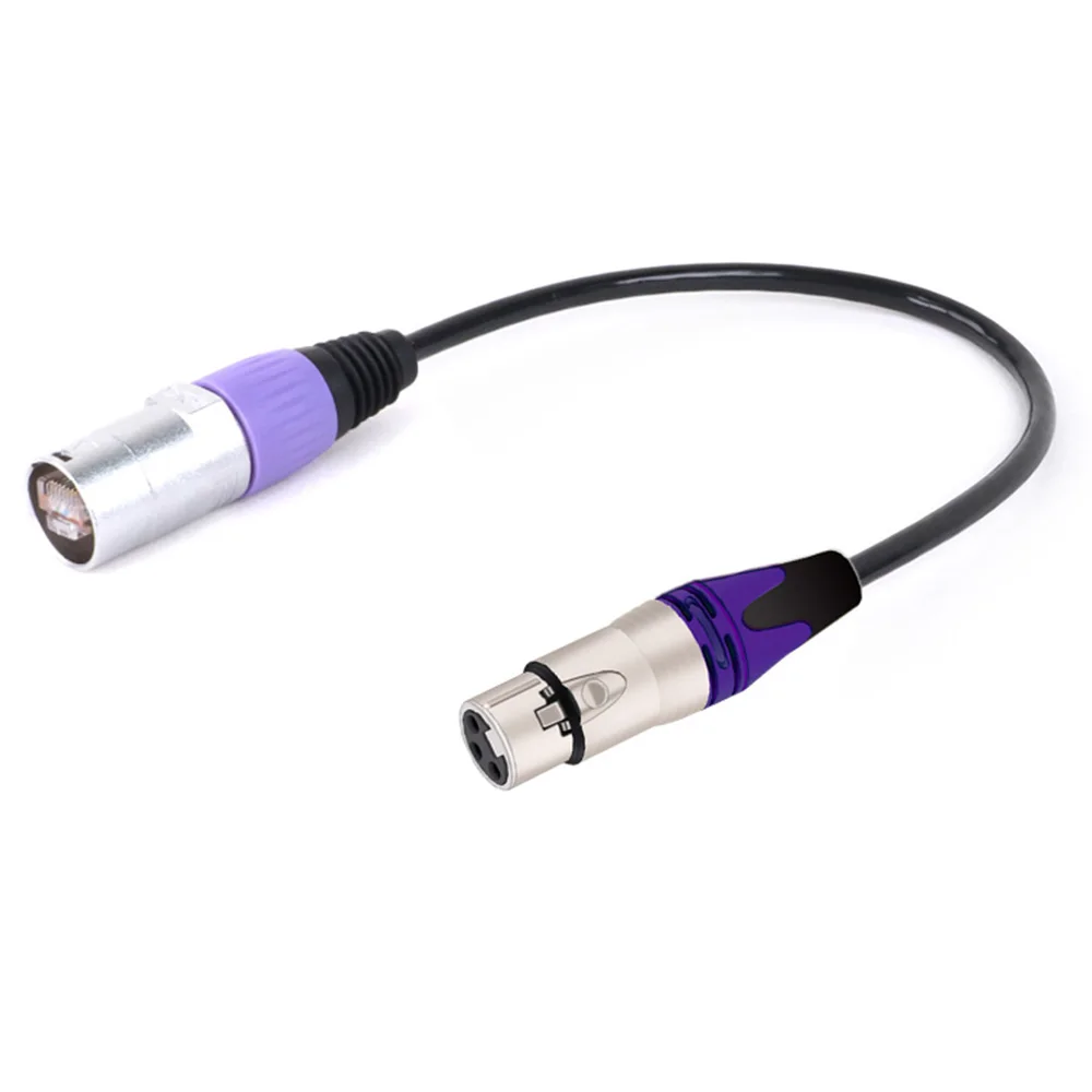 Кабель Ethernet XLR к STP RJ45 сетевой адаптер 3Pin Female CAT5/6 удлинитель для смесительной