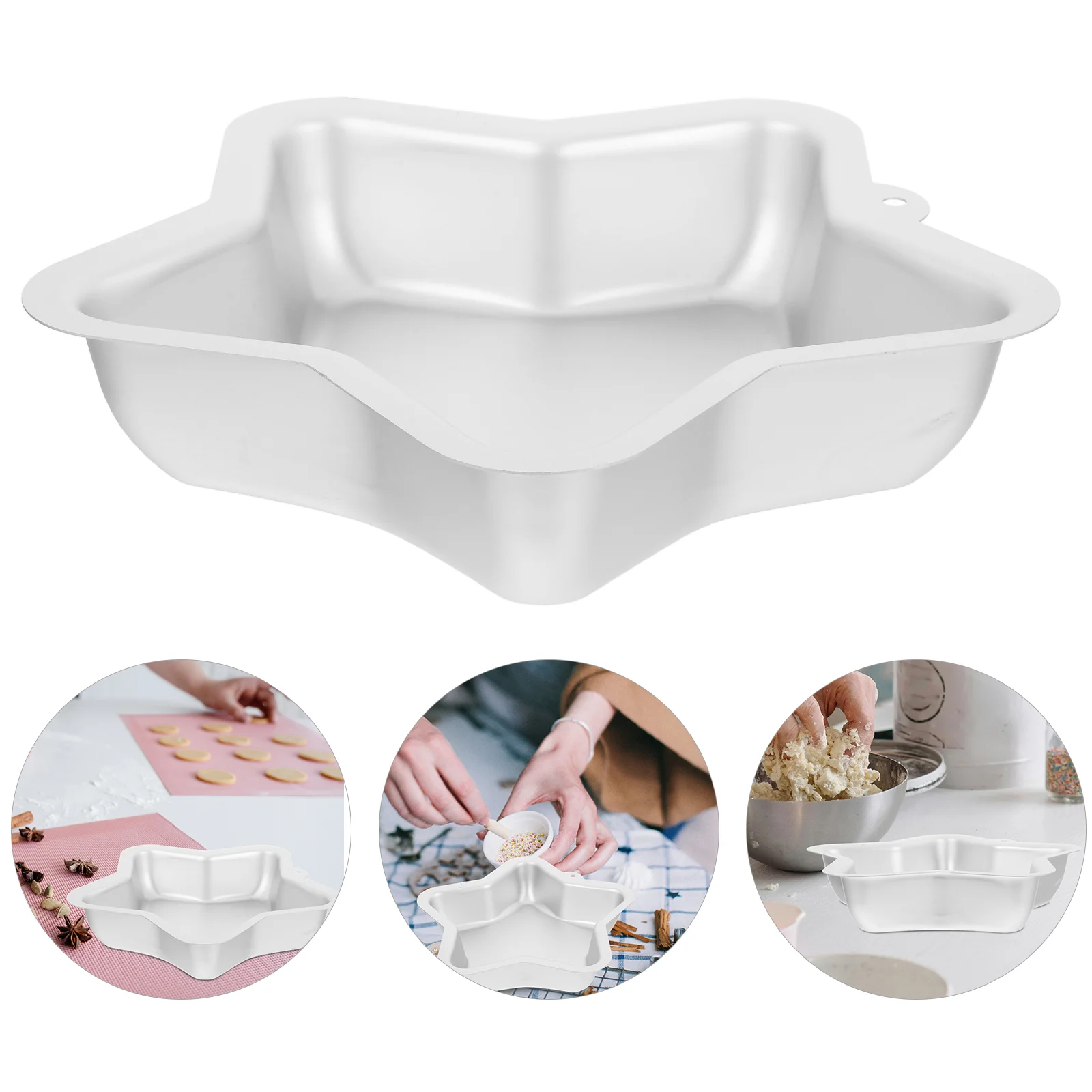 Модель формы для выпечки форма торта с пятиконечной звездой 2400X2300X480CM десерта из