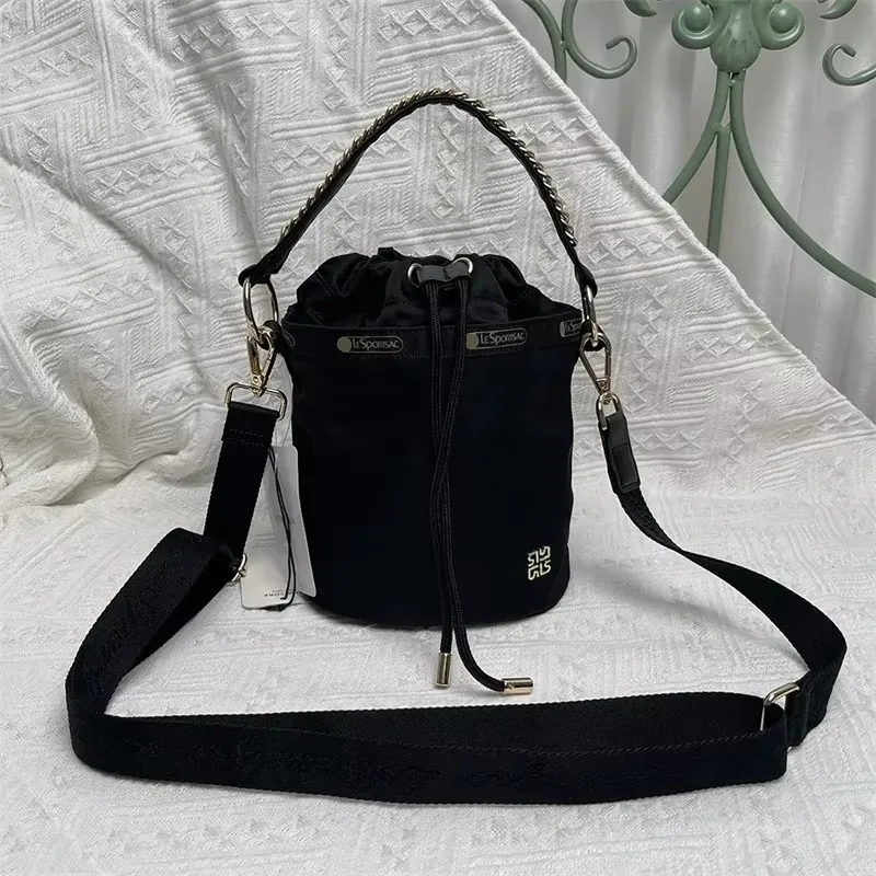 Lesportsacs сумка через плечо сумка-ведро с цепочкой женские сумки 11*15 5*17 см модная