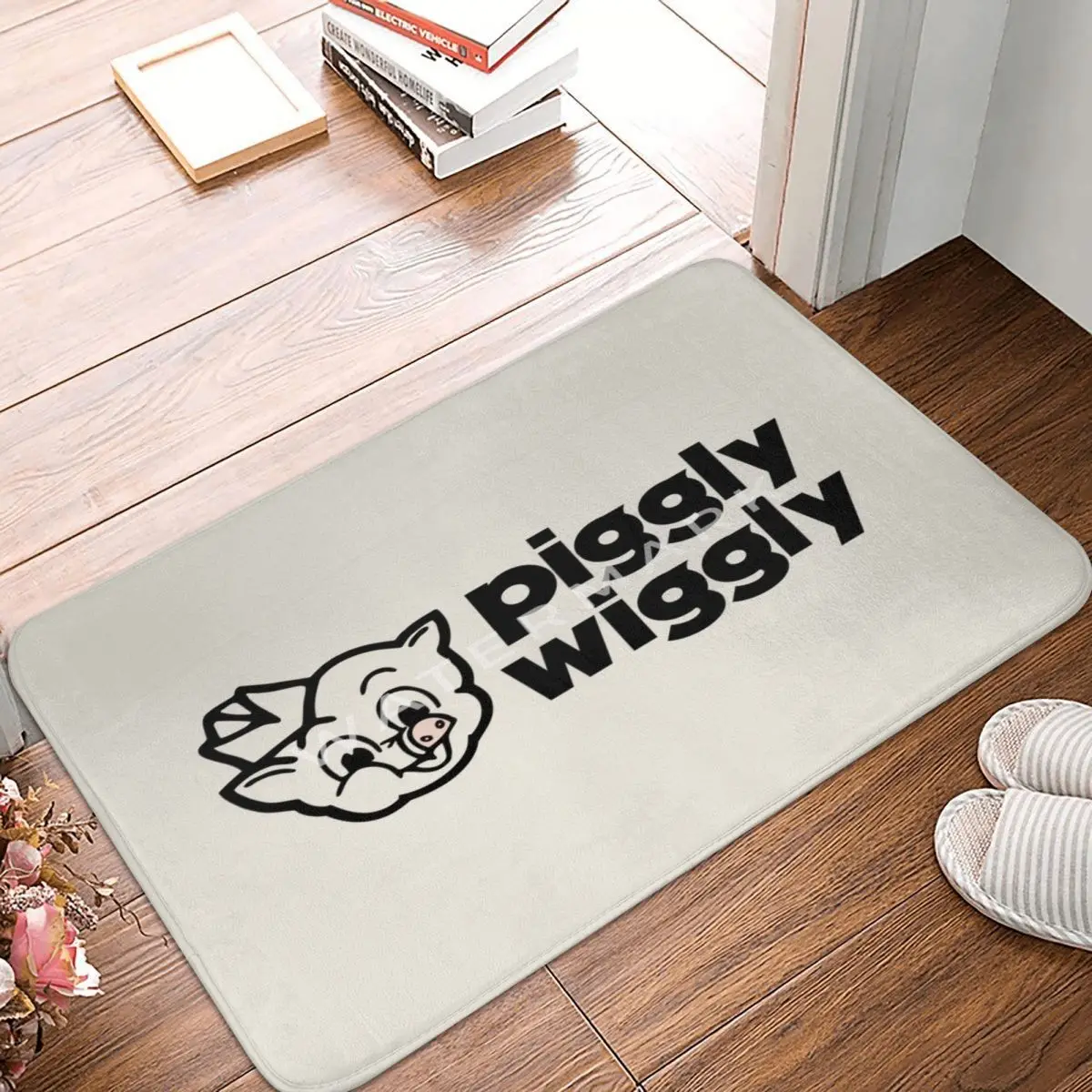 

Ковер Piggly Wiggly L, напольные коврики из полиэстера, модные подарки для гостиной, праздничные подарки, коврики на заказ