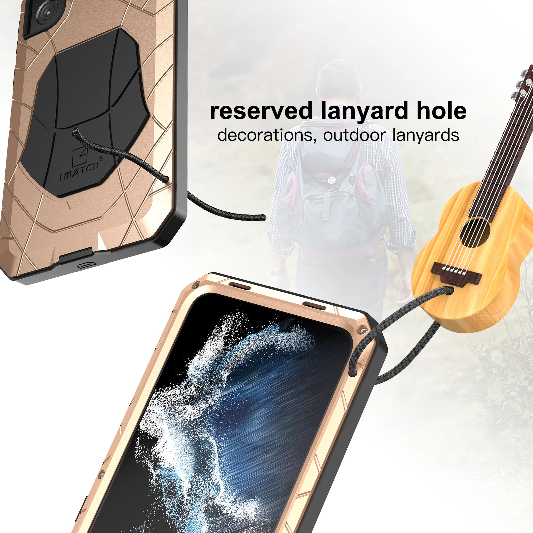 Luxury Metal Armor Phone Case For Samsung Galaxy S22 S21 S20 Fe Plus Ultra 5g Aluminum Metal Heavy Duty Protection Cases Cover