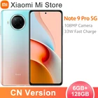 Оригинальный Смартфон Xiaomi Redmi Note 9 Pro, телефон с экраном 128 дюйма, 6 ГБ ОЗУ, 750 Гб ПЗУ, Восьмиядерный процессор Snapdragon 6,67G, камера 120 МП, дисплей дюйма, Гц