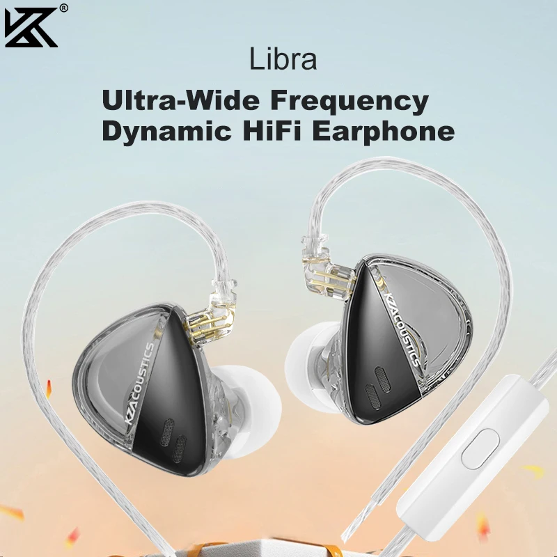 KZ X Angelears Libra Hi-Fi наушники сверхширокочастотная спортивная гарнитура с