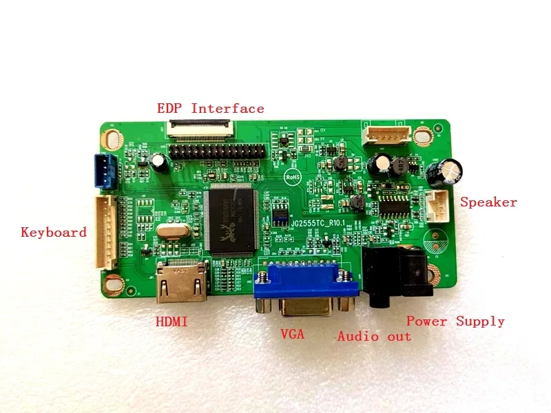 Комплект Yqwsyxl для B156XTN04.0 HDMI + VGA LCD LED LVDS EDP драйвер платы контроллера
