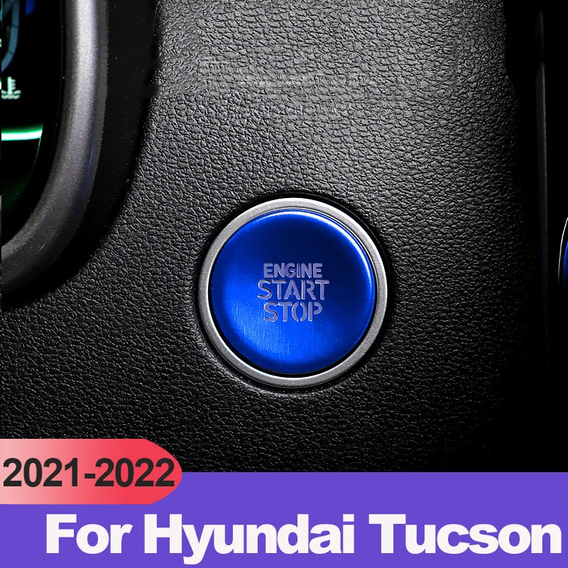

Для Hyundai Tucson NX4 2021 2022 2023 кнопка запуска и остановки двигателя автомобиля