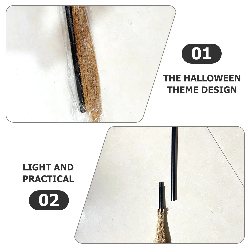 Маскарадная метла ведьмы реквизит для косплея на Хэллоуин аксессуары