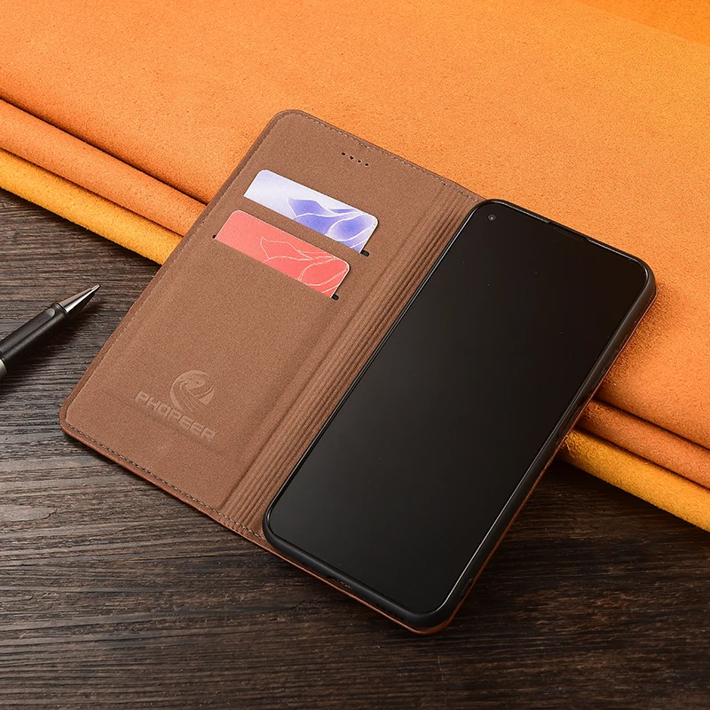Кожаный чехол для XiaoMi Redmi Note 11 11T 11E 11S 11R Pro Plus