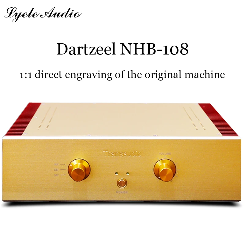 

dartzeel NHB-108 power amplifier combined formula 240W*2 HIFI sound amplifier 1: 1 Re-engraved original machine MJL3281/1302 MBL