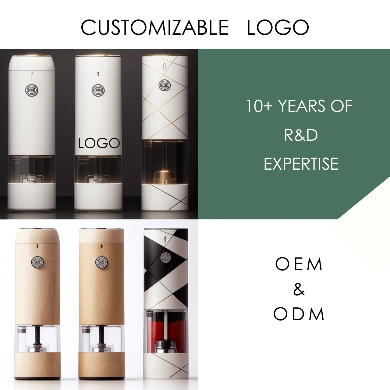 YYHC-Кофемолка с электрическими жерновами автоматическая кофемолка в одно касание