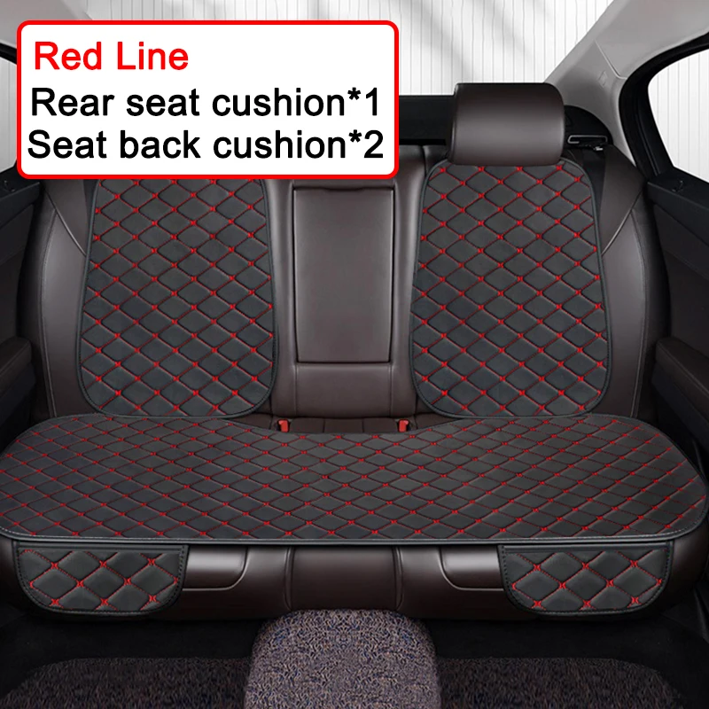 

Чехлы на автомобильные сиденья Kcimo из искусственной кожи, модные дышащие защитные подушки для передних/задних сидений, унив...