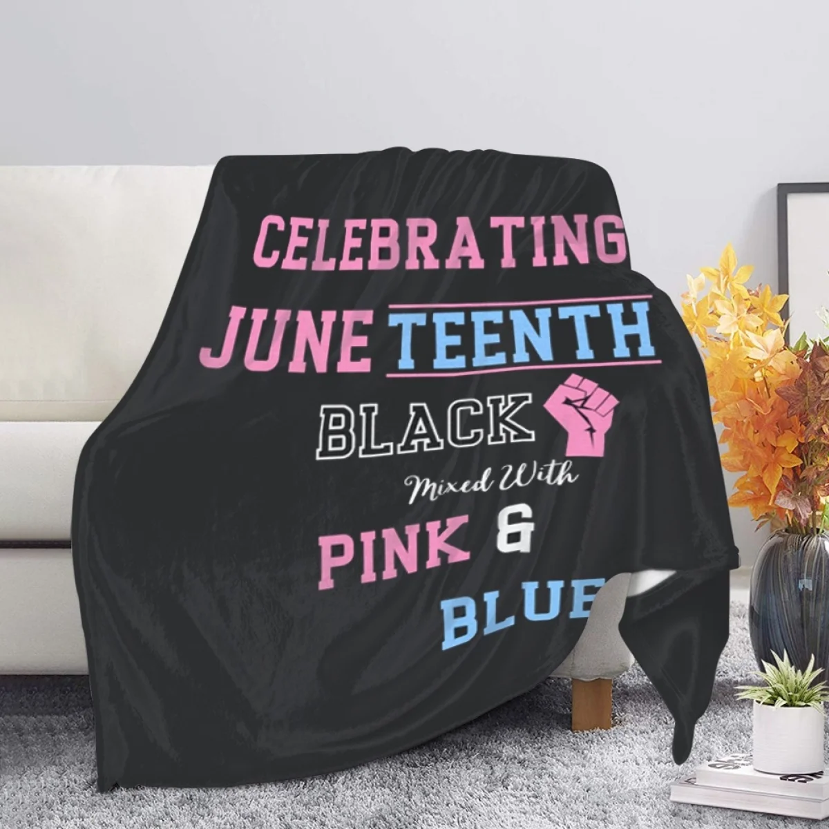 

TOADDMOS Gamma Phi Delta Sorority Juneteenth Warm Blankets 3D Printed Blanket Sofa Travel Kids Teens Bedding Throw Plush Blanket