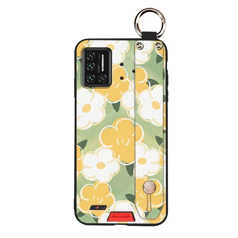 original dirt resistant phone case for umidigi bison gt new arrival wrist strap sunflower soft case free global shipping