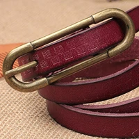 antique metal buckle fashion belt womens casual simple korean version 2022 popular dress suit designer brand soft leather belt