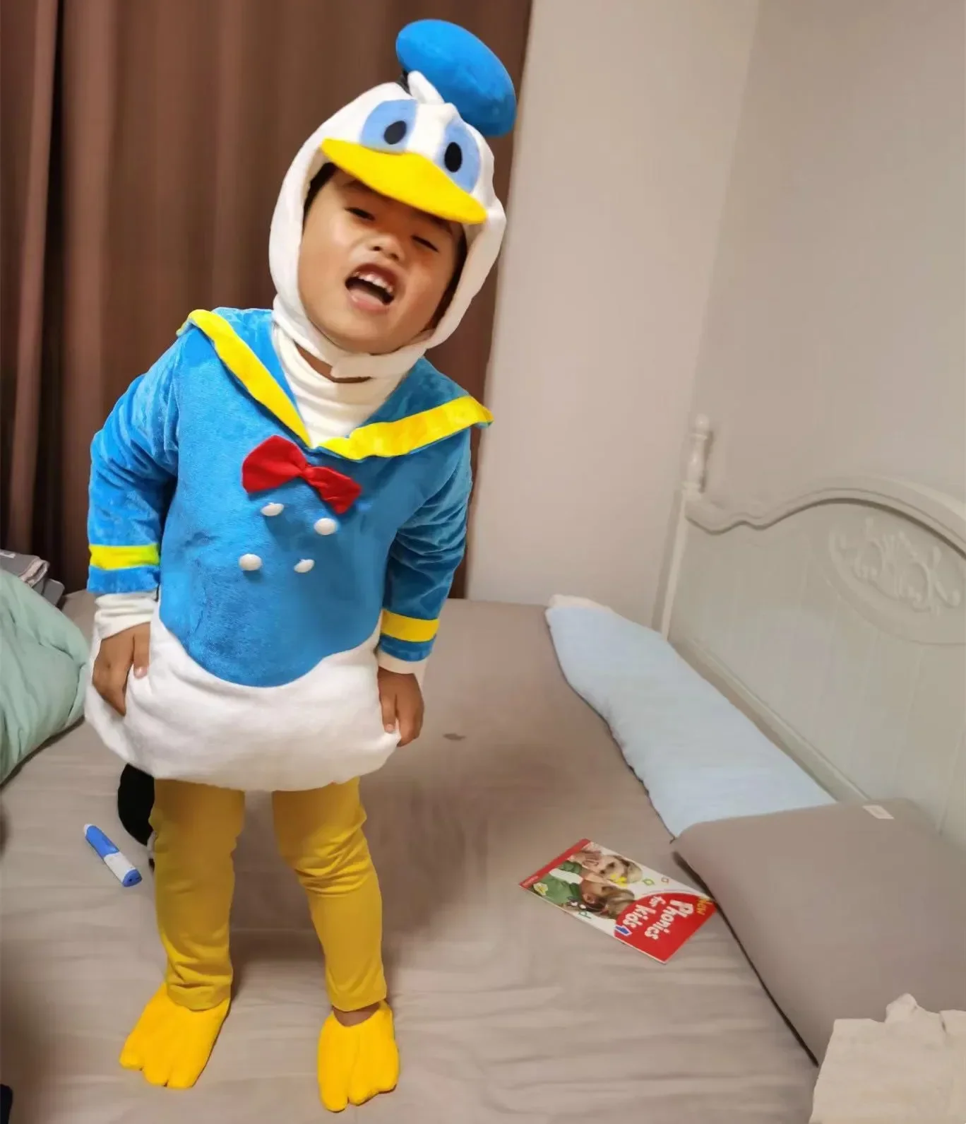 Косплей Дональд Дак костюм персонажа из мультфильма талисман аниме сценическое