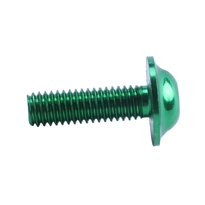 60 шт. шестигранные винты из алюминиевого сплава для мотоцикла M6