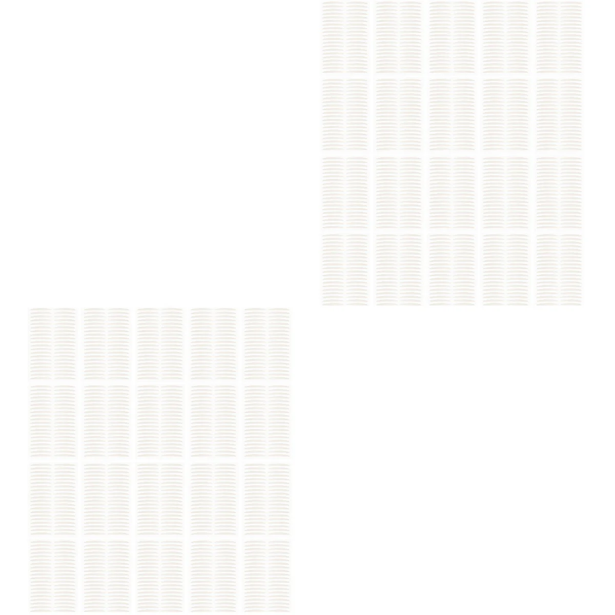 

40 Sheets Makeup Tools Eyelid Tapes Beauty Supplies Natural Patches Double Women Stickers Double-sided Semicircle Adhesive