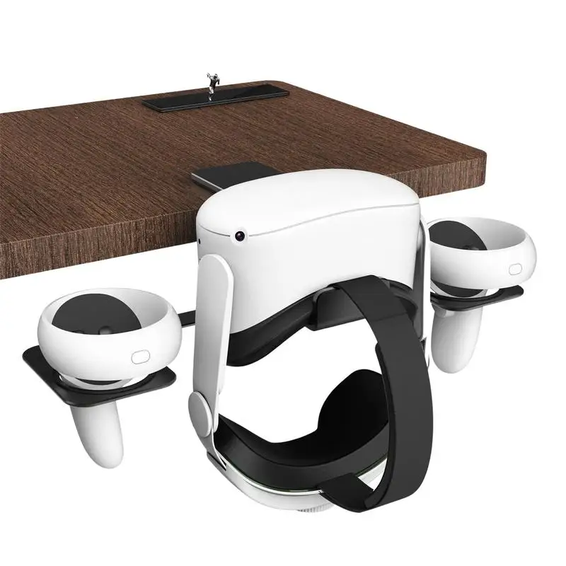 

VR Accessories For Oculus 2 VR Stand Headset Display And Touch Controller Holder Mount Station Fixes On Desk Anti-Tilting