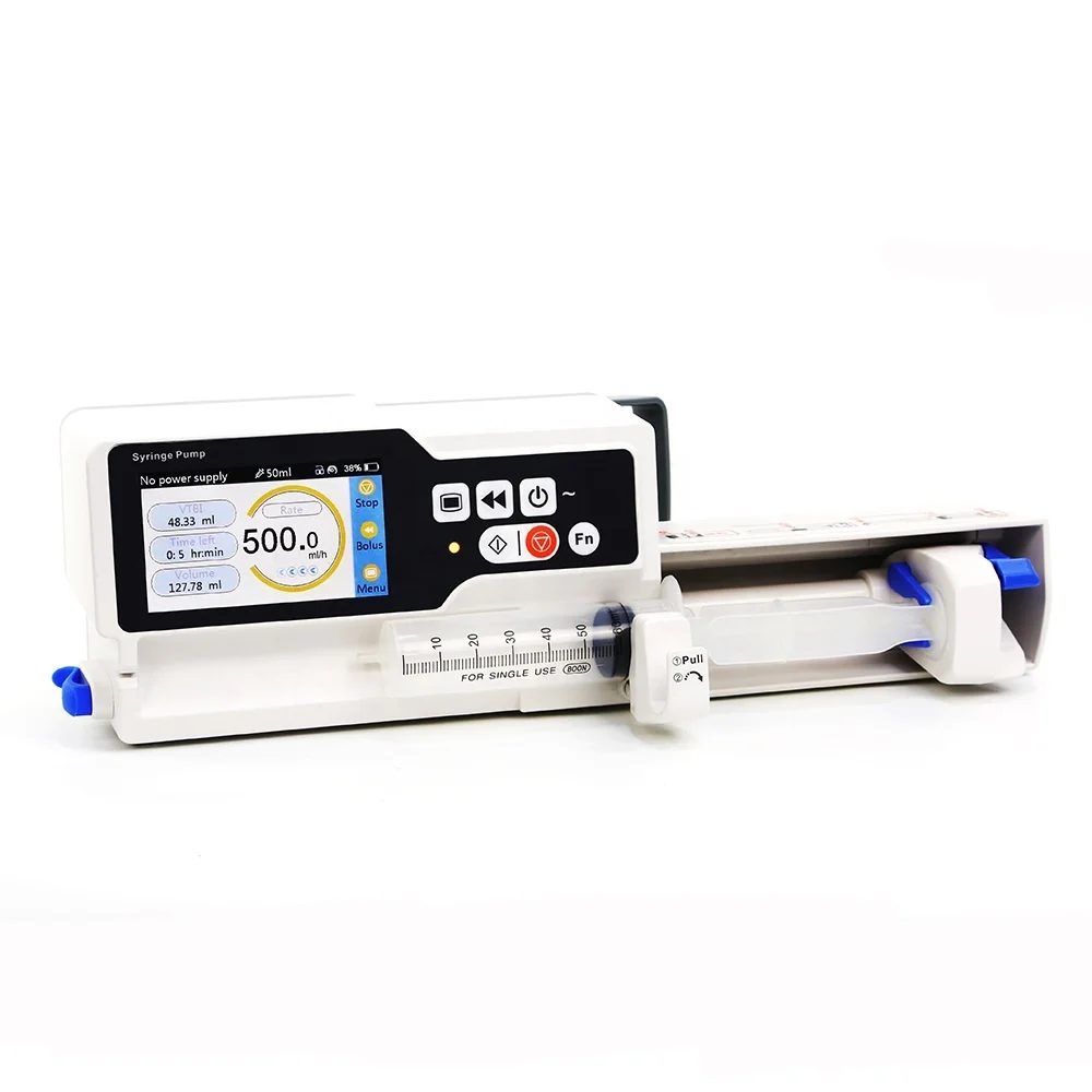 

Медицинское оборудование: PRSP-S700 высококачественный одноканальный Электрический шприц, инфузионный насос с сенсорным экраном и библиотекой лекарств
