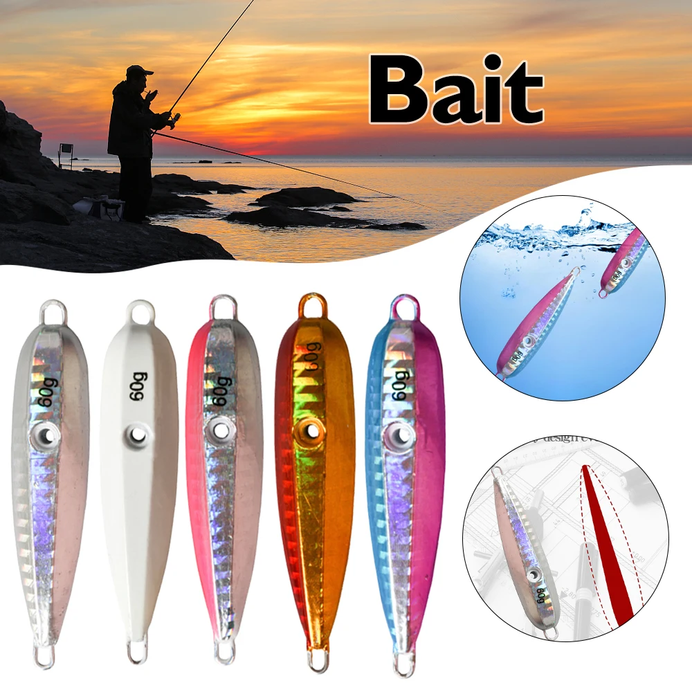 

1 шт., рыболовная приманка с эффектом свечения, 70 мм, 60 г