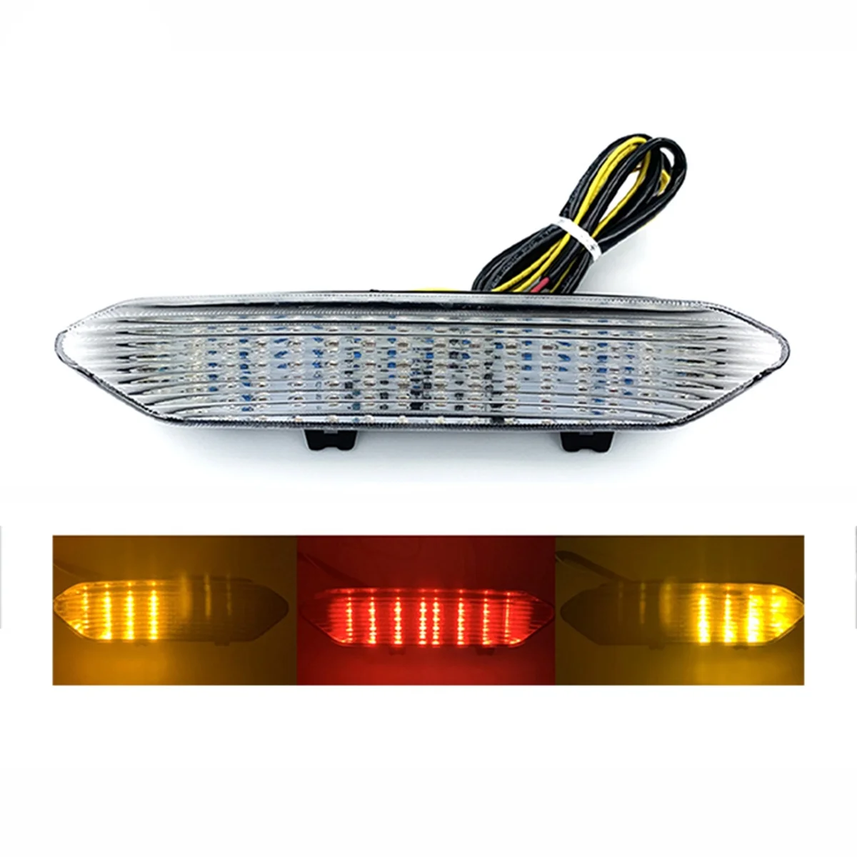 Задний фонарь мотоцикла задний стоп-сигналы поворота встроенный светодиодный