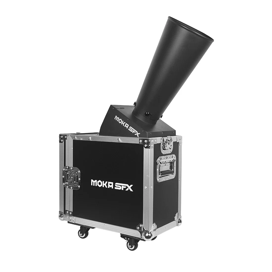 

MOKA Confetti Cannon DMX CO2 Confetti Blaster Machine Remote Rainbow Paper Shooter для сценического праздника, струя 12 метров