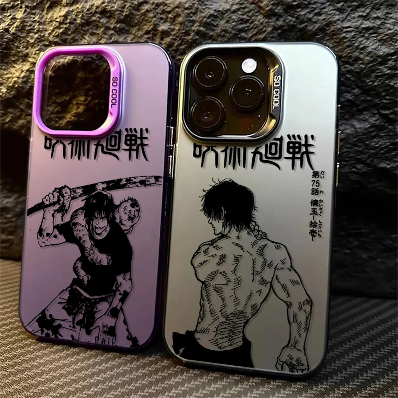 Jujutsu Kaisen Fushiguro Toji Case for Samsung Galaxy A16 A06 A35 A55 A25 A05S A15 A54 A34 A24 A14 A05 A04 4G 5G Matte Cover