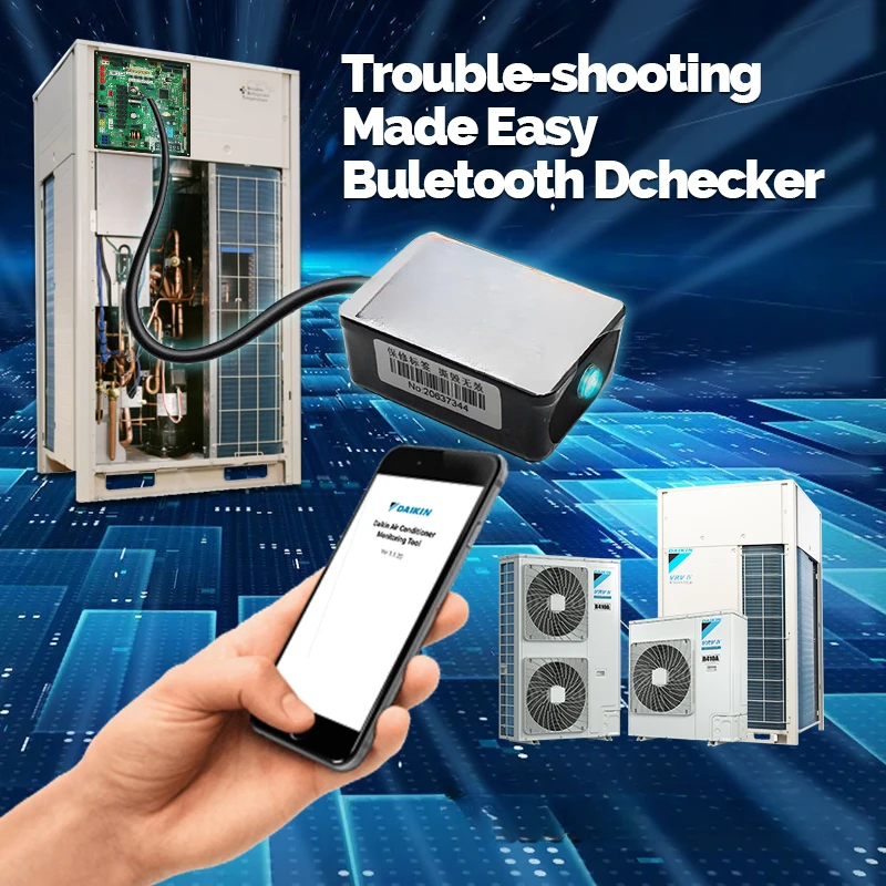 

Диагностический инструмент Daikin VRV Skyair RA System Service, Bluetooth Dchecker неисправности, сделано легким 999172T или 999187T, в наличии