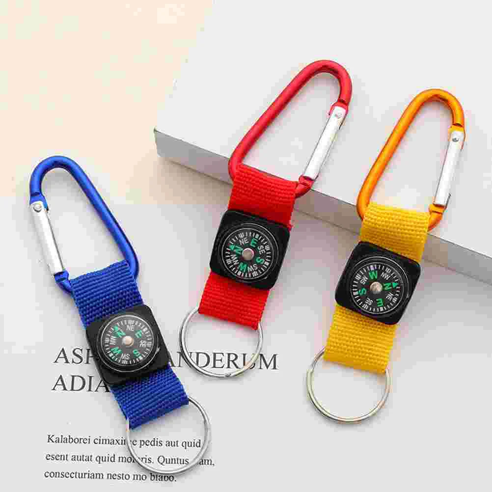 

10 шт., детский карабин-компас, 15, 5 х3х2 см