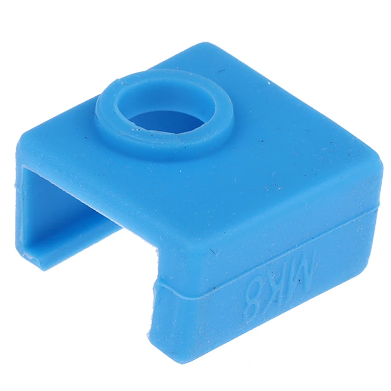 

MK7 MK8 High Temperature Resistant 280℃ With Engraved Heating Aluminum Block Silicone Sleeve 3D Printer Accessories