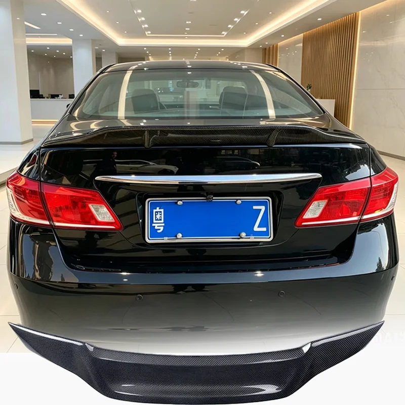 Фото Подходит для Lexus ES 2006-2012 годов выпуска, модификация заднего спойлера ES350 ES240, настоящий карбоновый задний спойлер R-типа. №2