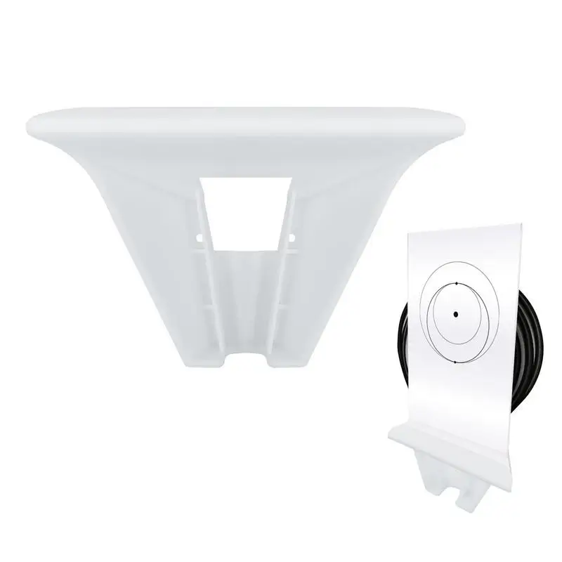 

Outlet Wall Mount Holder For SpaceX Starlink Gen 2 Router Easy Installation And No Cord Clutter Holder Bracket With Screws White