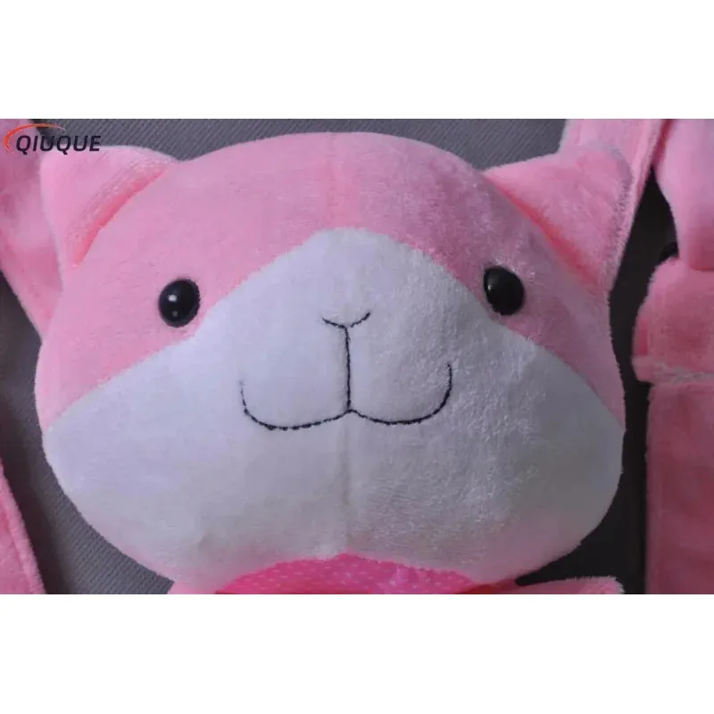 Фото Danganronpa Nanami Chiaki Косплей Рюкзак с котом Розовая школьная сумка на плечо для девочек Dangan Ronpa Хэллоуин Реквизит Сумки NM34 №2