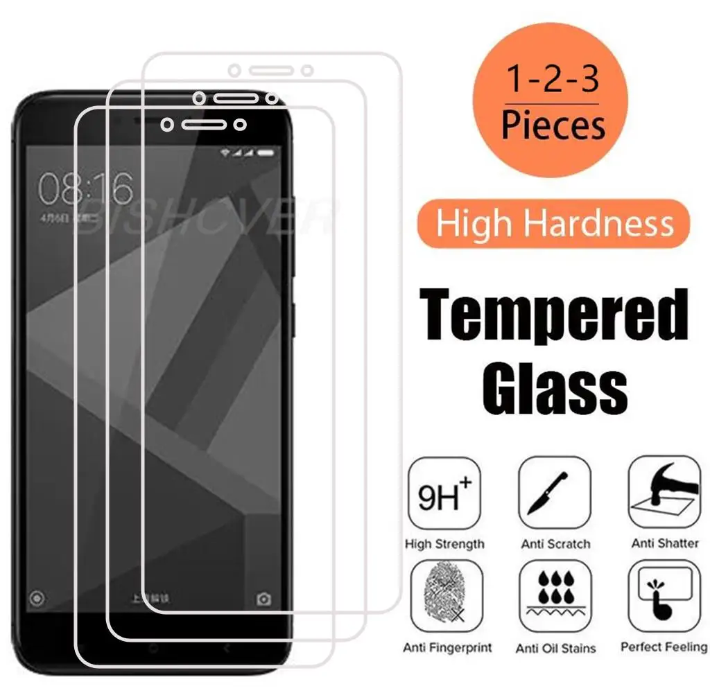 

For Xiaomi Redmi 4X Tempered Glass Screen Protector For Xiaomi Redmi 4X Protective Film 9H Anti Scratch Glass