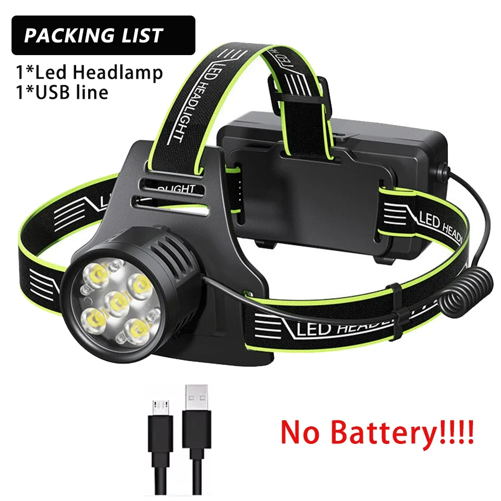 

ANTEAM Налобный фонарь 10000lm 5 светодиодов