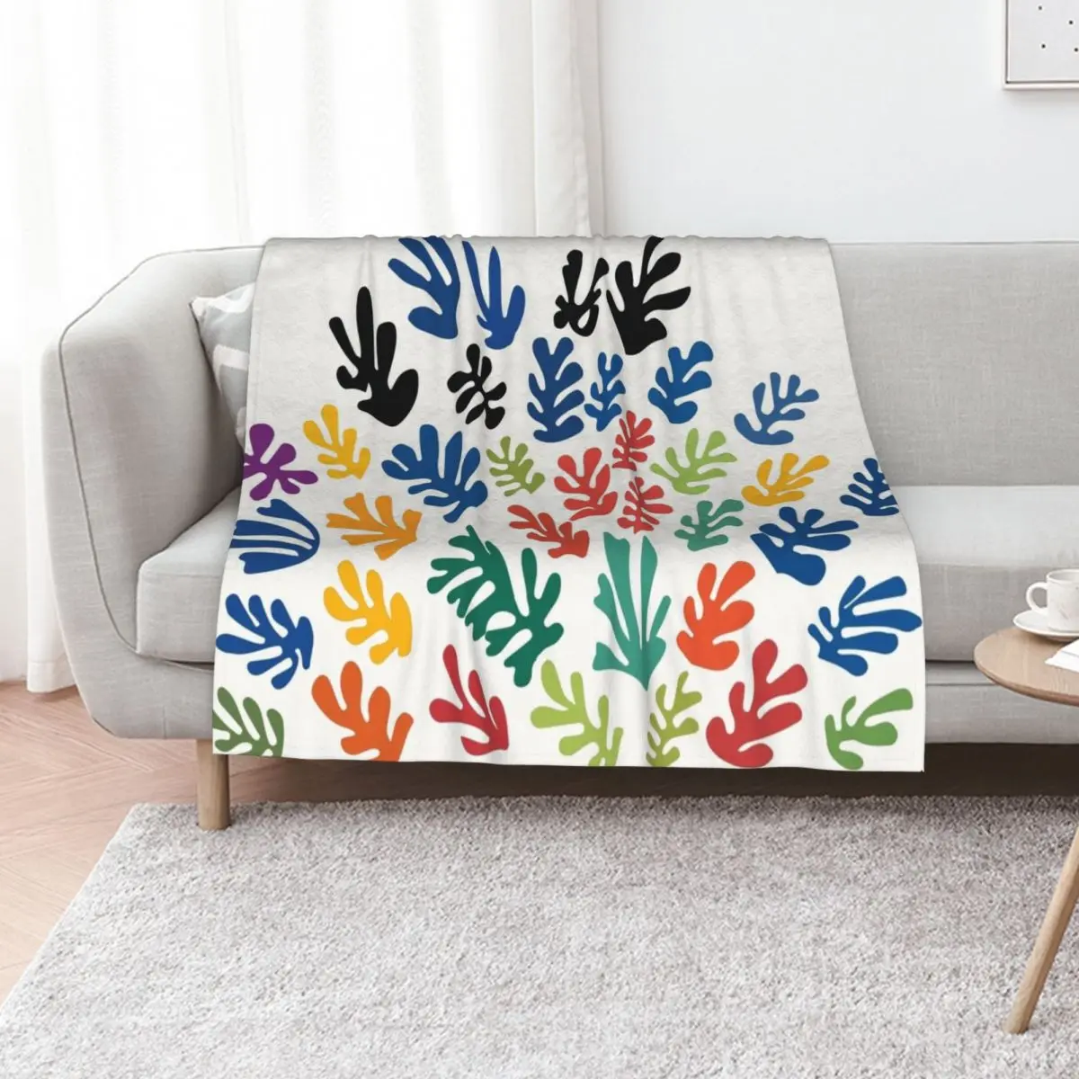 Фото Плед Henri Matisse - La gerbe - The Sheaf - HM, портативное легкое одеяло для путешествий и кемпинга №1