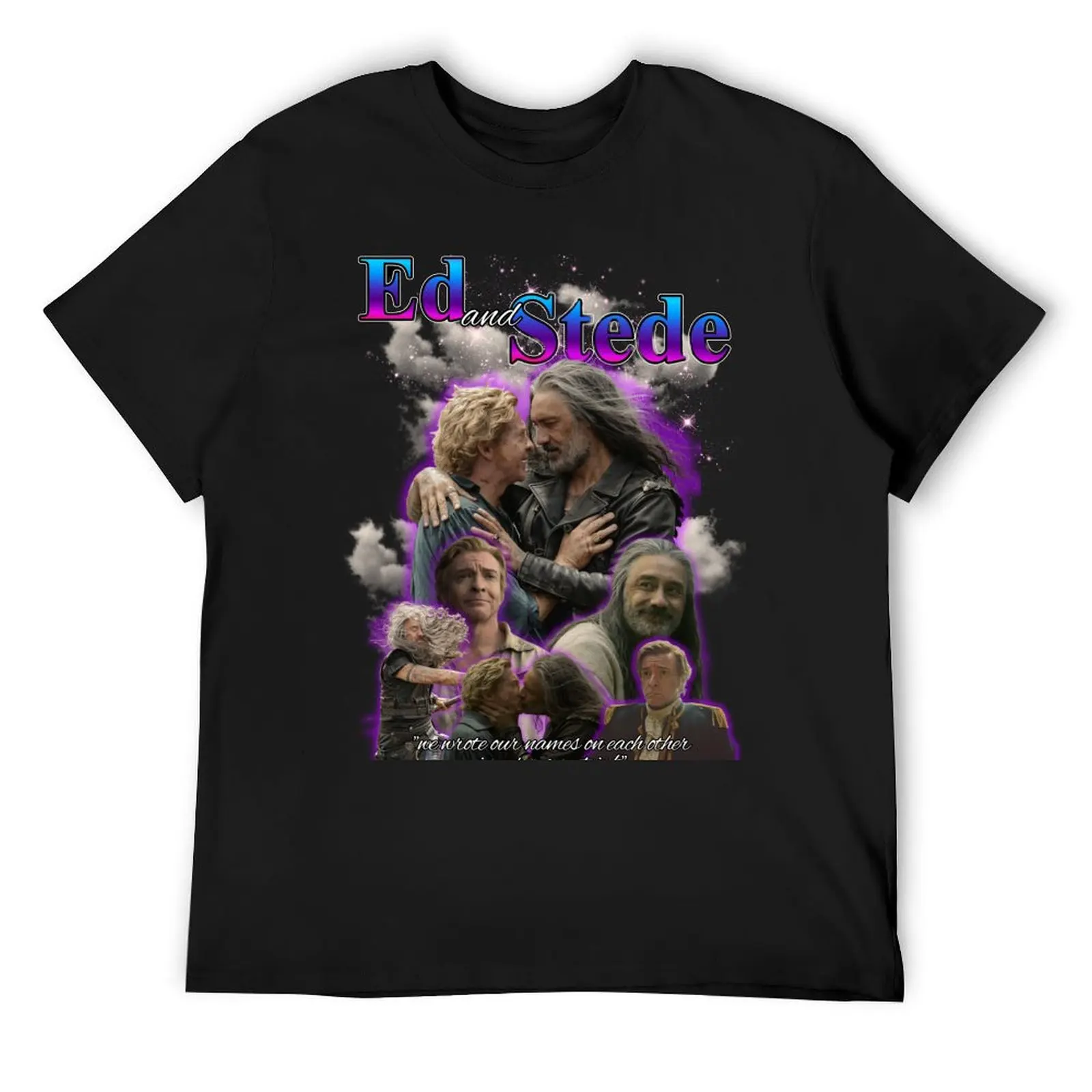 Футболка Ed and Stede в стиле ретро большие футболки с рисунком винтажная мужская