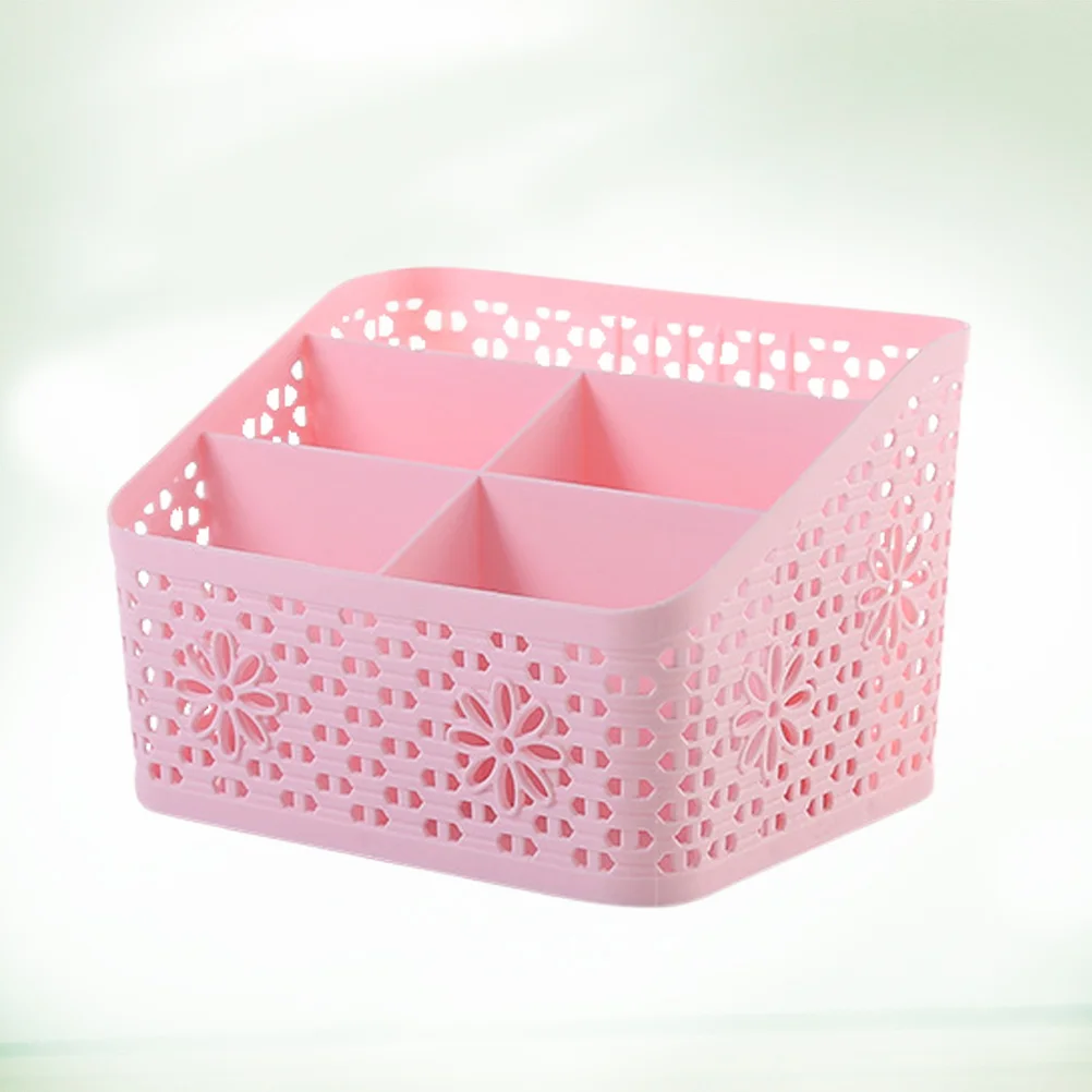 

1Pcs Storage Box Durable Storage Basket Creative Storage Box Stackable Basket Practical Container Hollow Out Basket for Baskets