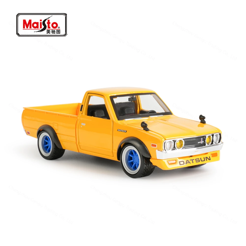 Maisto 1:24 1973 Datsun 620 Pick-UP статические литые автомобили Коллекционная модель