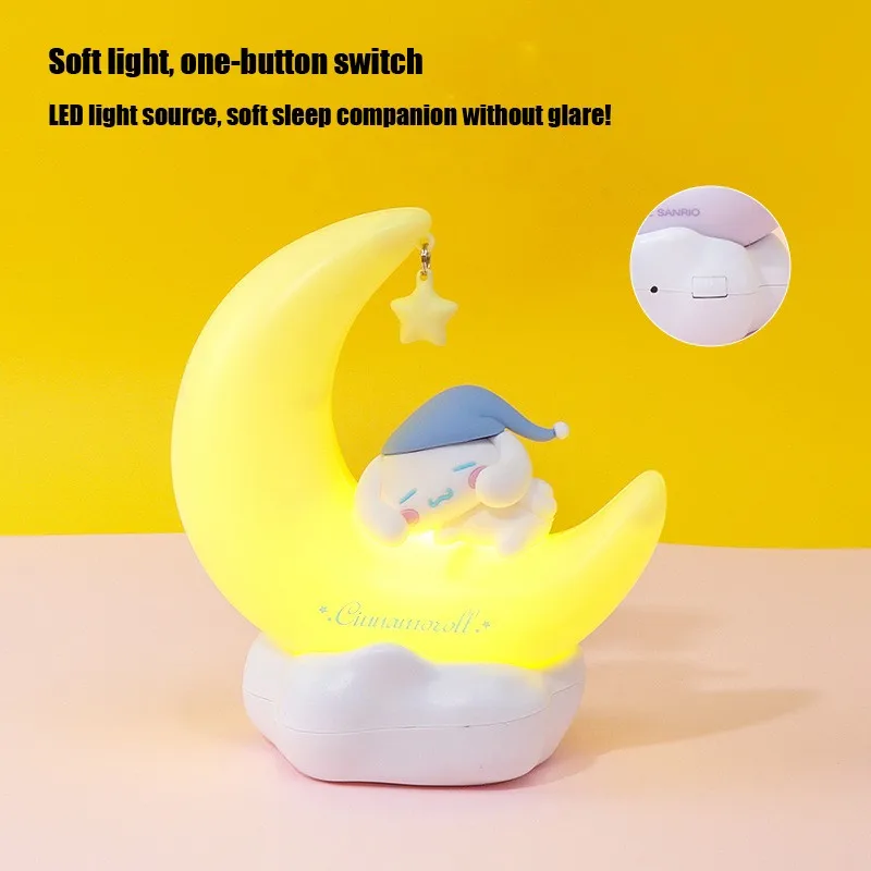 MINISO подлинная прикроватная лампа Sanrio Sweet Dream Pochacoo Kuromi анимация мягкий теплый свет