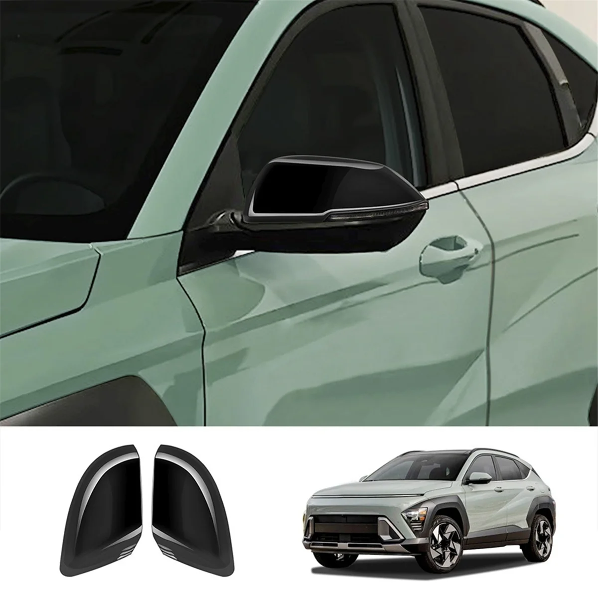 Оболочка для автомобиля оболочка рамка Hyundai KONA 2024 + аксессуары автомобильной