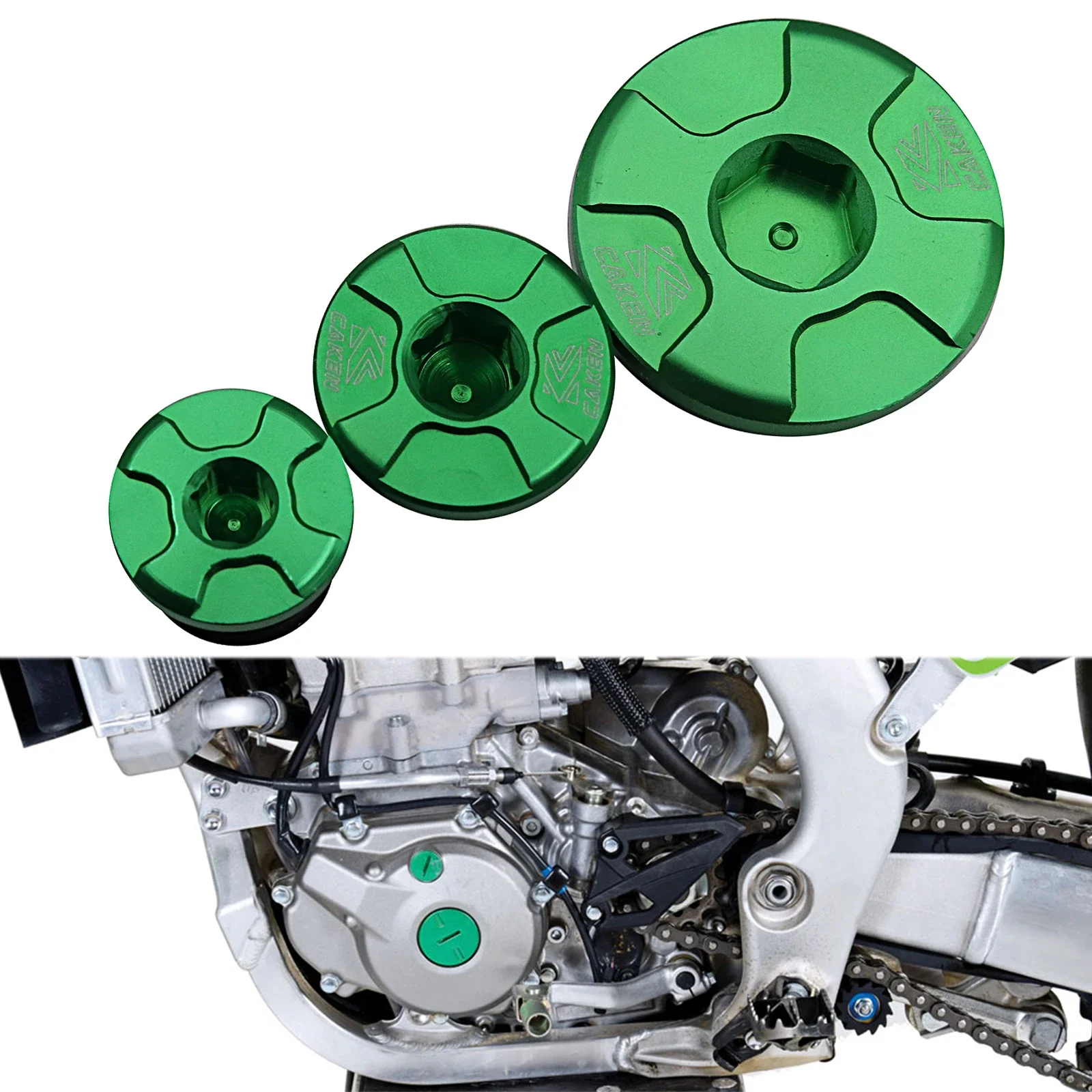 

Винт Заглушки синхронизации двигателя CNC для Kawasaki KX250F KX450F KLX450R KX250 KX450 KX450 2008-2020 аксессуары