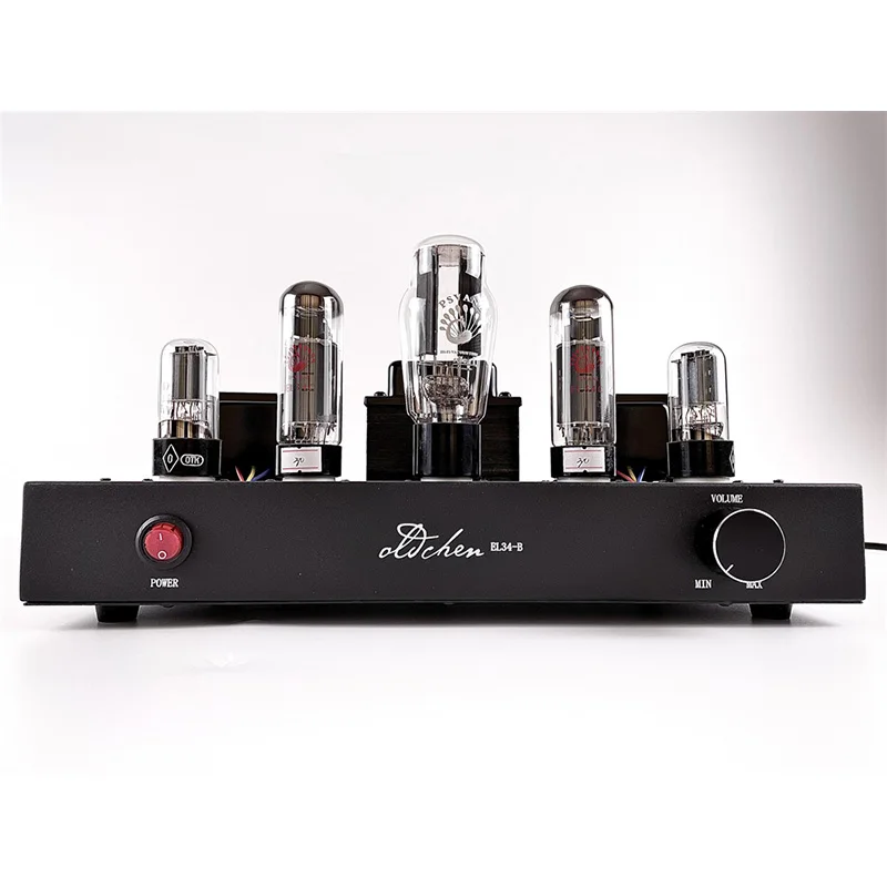 

BREEZE El34 Vacuum Tube Amplifier Class A Hifi Sound Amplifier High Power 10w Home Theater Bluetooth 5.0 High End Home Amp