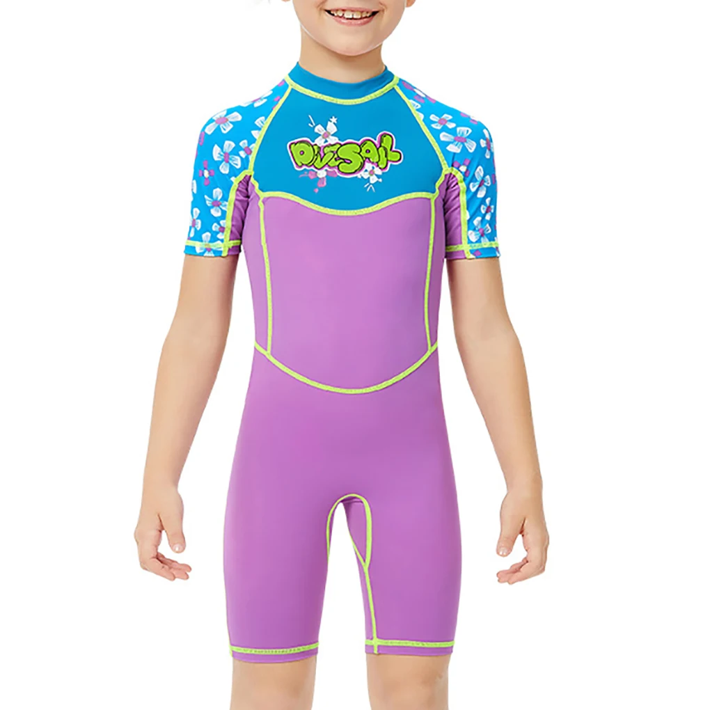 

Breathe Freely Wetsuits Diving Suit Kids Wetsuit One-piece Boys Girls Anti-jellyfish Multiple Size for Snorkeling Surfing