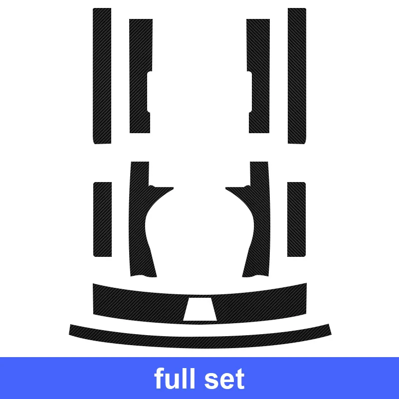 

Vtear дверной порог автомобиля наклейки на задний бампер полоса углеродного волокна Стайлинг внешнее украшение для Geely Cityray 2024