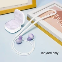 soft silicone anti lost strap headset hanging neck rope for samsung galaxy buds pro wireless earphones lanyard anti lost strap