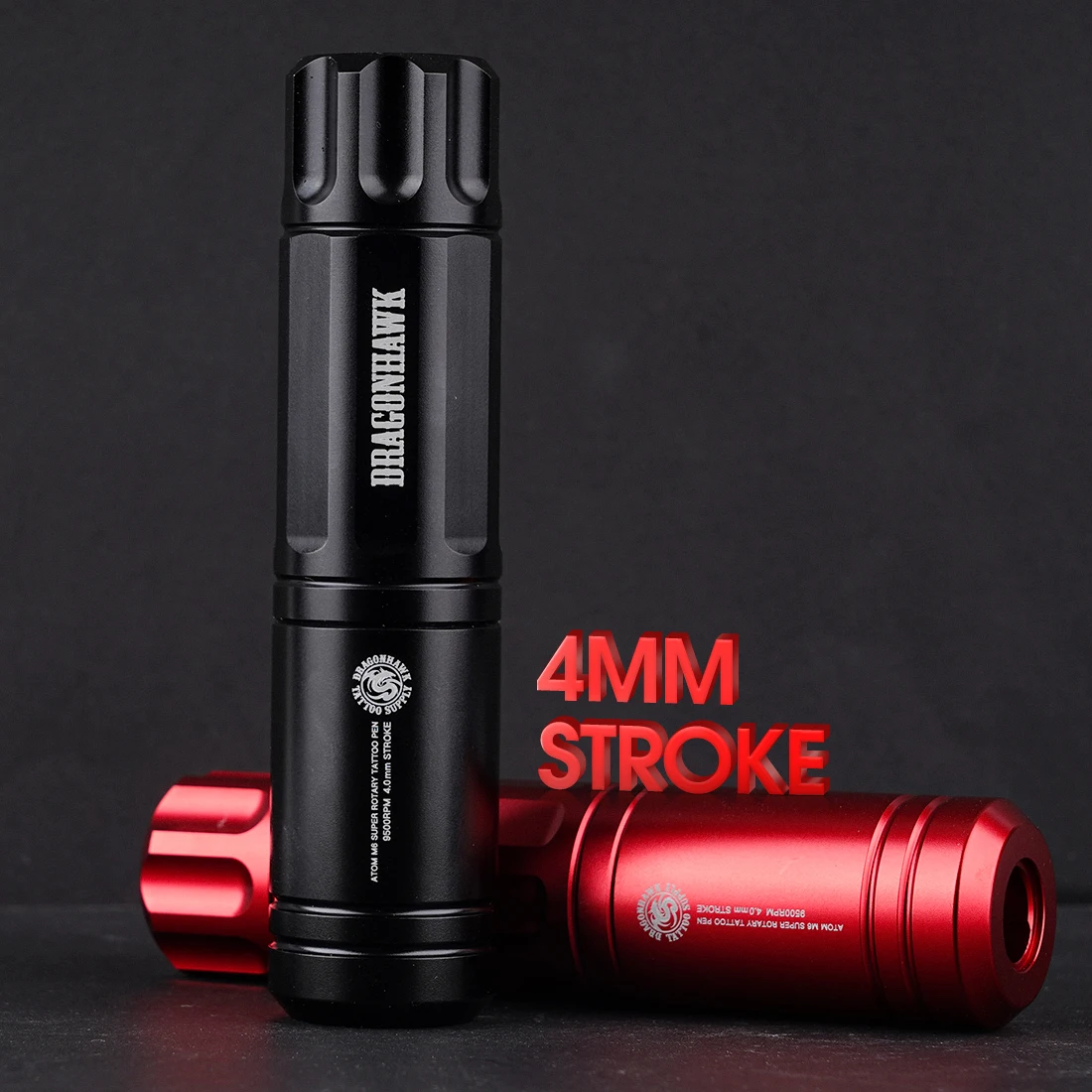 Ручка для татуировок Dragonhawk регулируемая яркая моторная лампа длина хода 4 мм